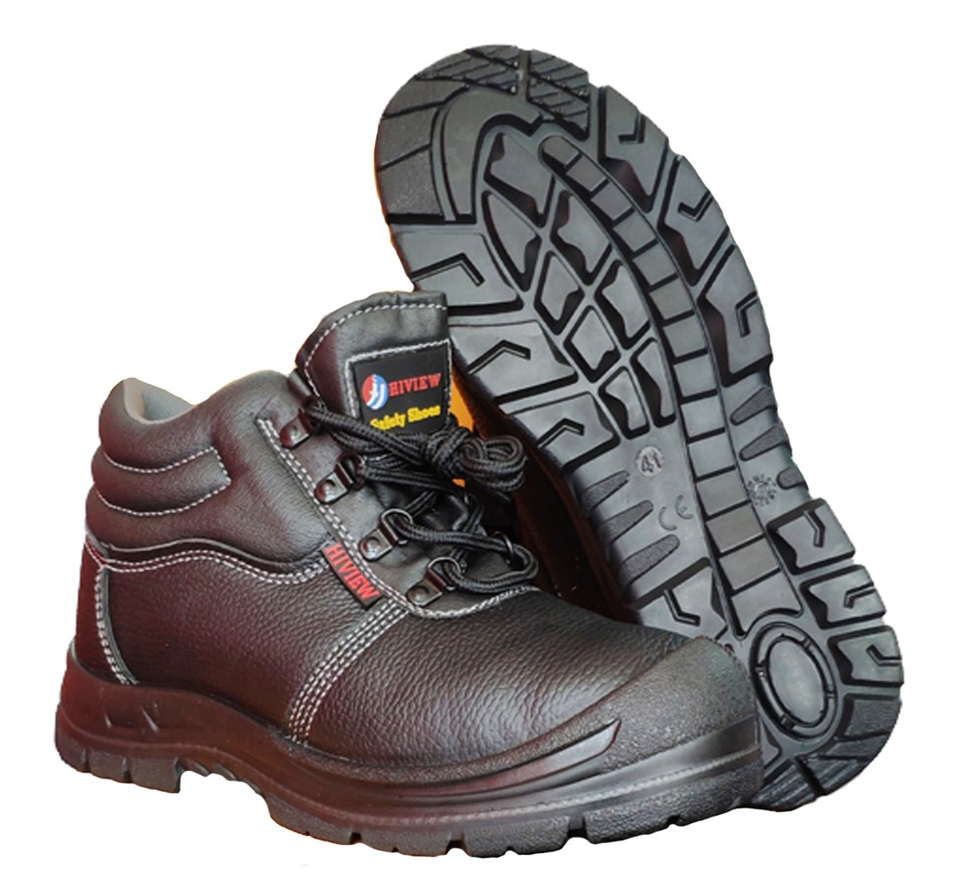 Hilview Smooth Leather Safety Shoes EU size 38- 45