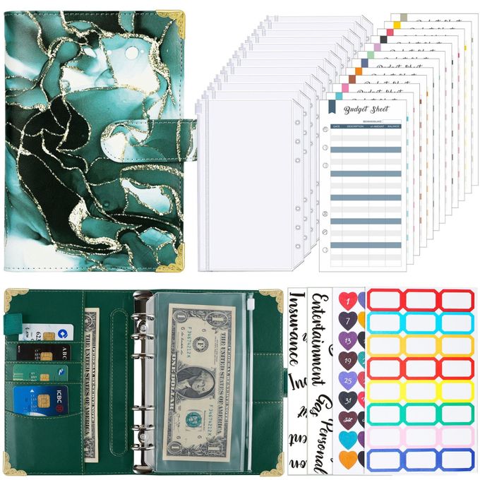 A6 Budget Planner Binder Notebook