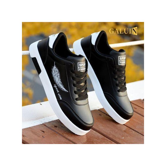 GALUIN GALUIN 2024 Mens Casual Board Shoes Running Sneakers - Black