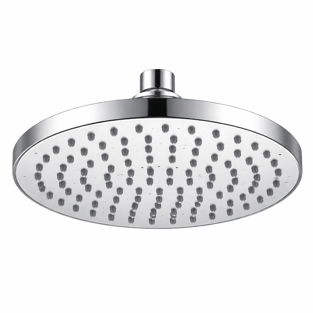 Premium stainless steel rain showerhead designed for even water flow, durability, and long-lasting performance in modern bathrooms.