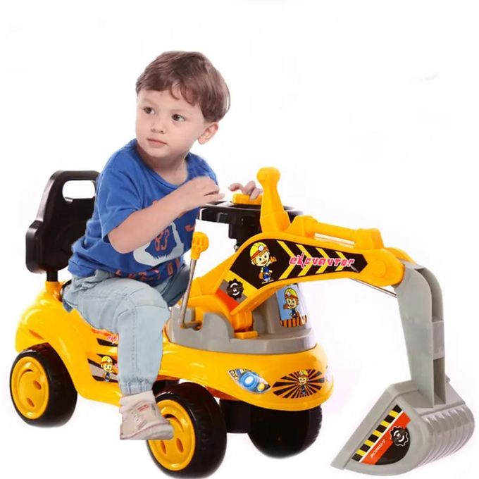 Ride On Children Excavator Toy.