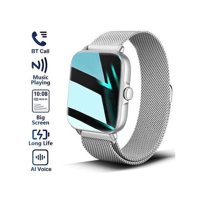 IPS HD Touch Smart Watch BT Call Sports Monitoring Long Battery