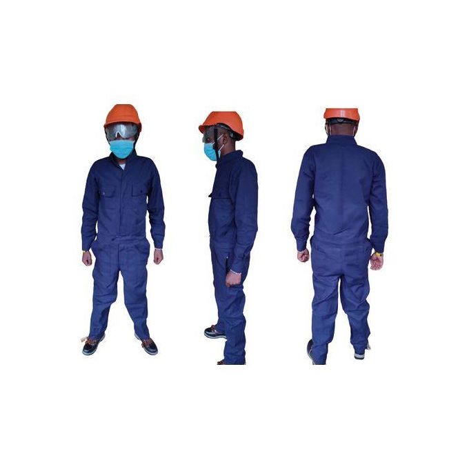 Work Wear Navy Blue Overalls